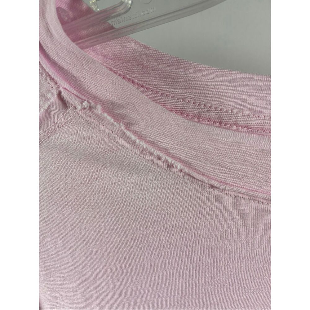 We The Free Long Sleeve with Thumbholes Oversize Tee in Pink Size S - Picture 2 of 8